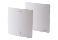 Steuerung sowie das Touch-Bedienelement sind direkt in den stilvollen Designabdeckungen integriert.<br />Bilder: MAICO Ventilatoren